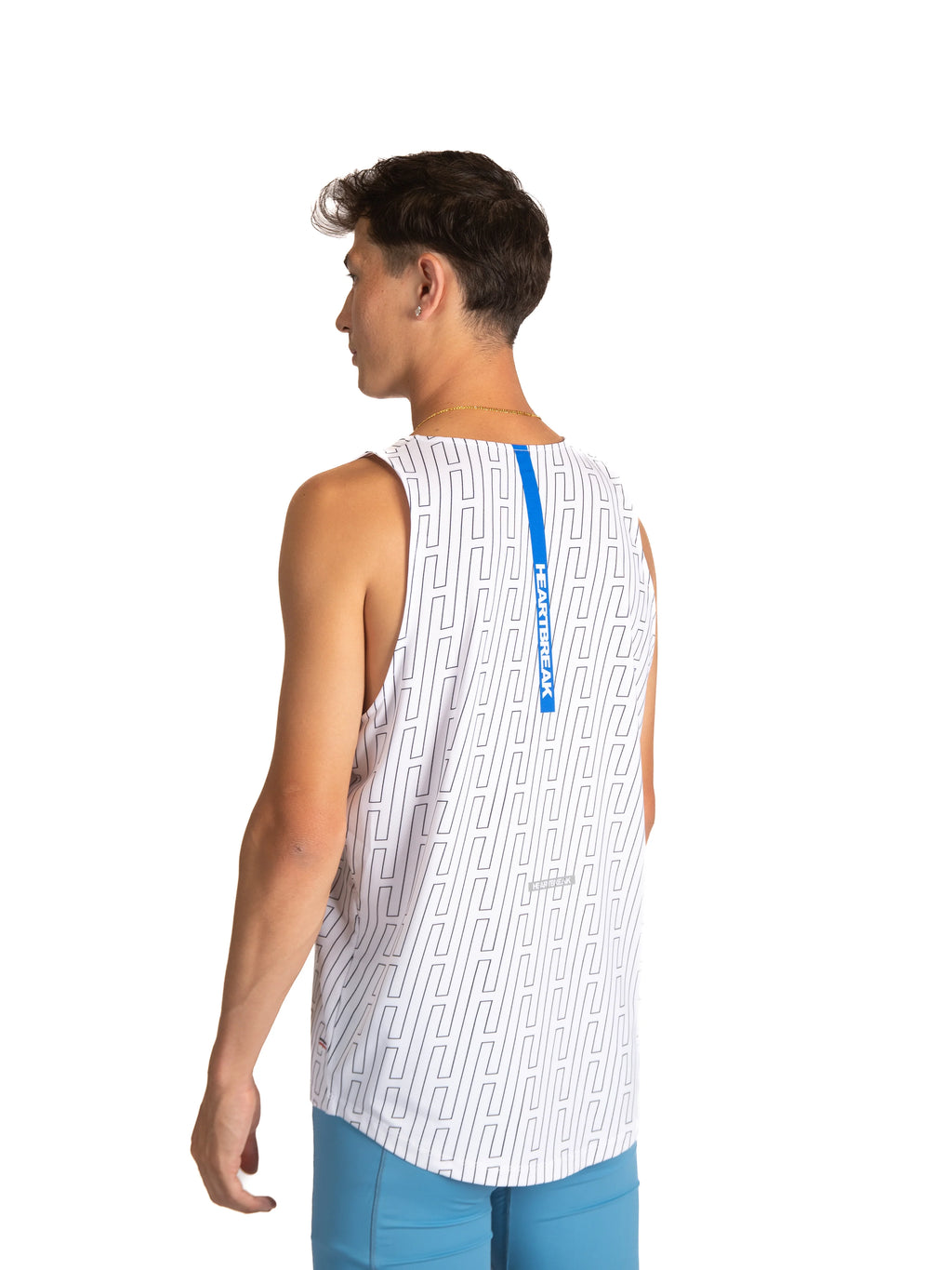 Heartbreak Mens Monogram Singlet