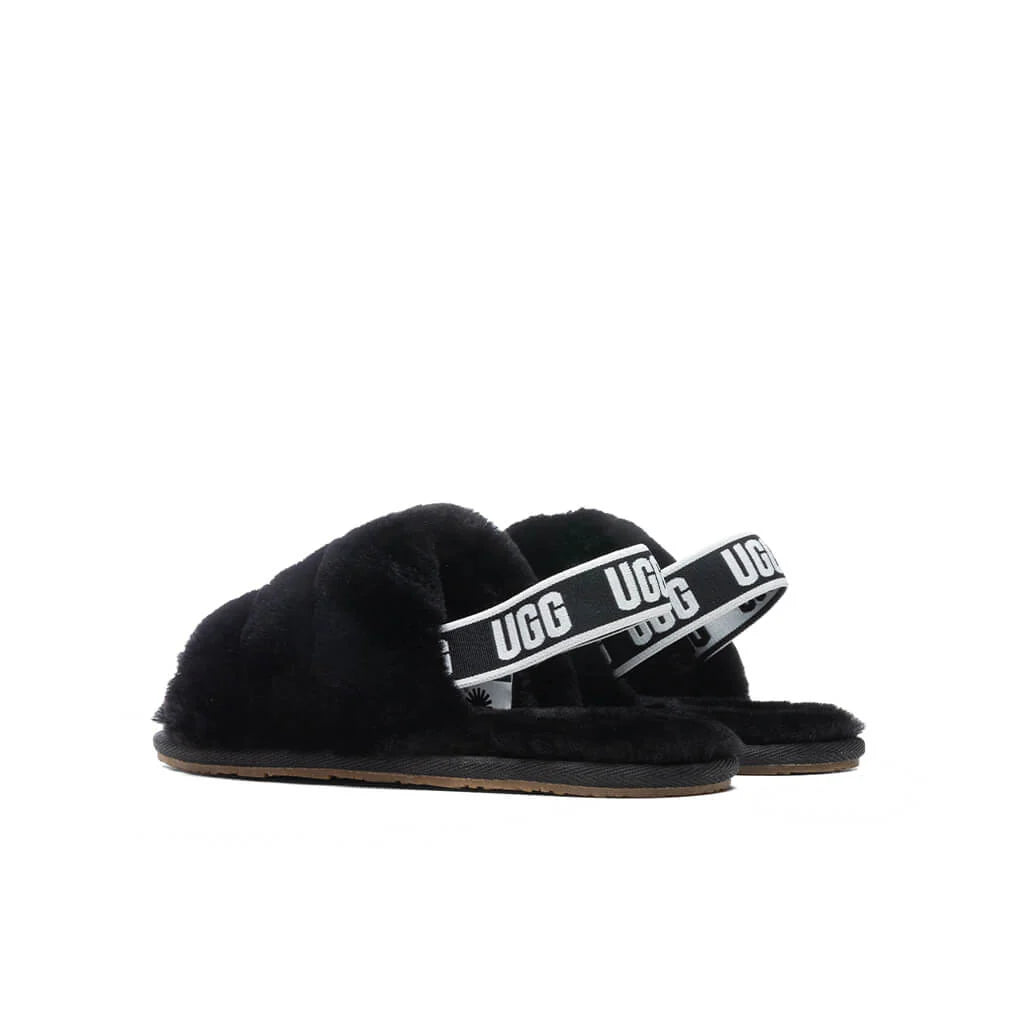 Toddlers Fluff Yeah Slide Black