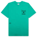 Whim Records S S Tee Sea Green