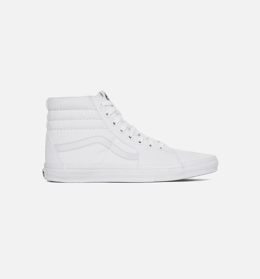 Vans Canvas SK8 Hi Mens Skate Shoe True White