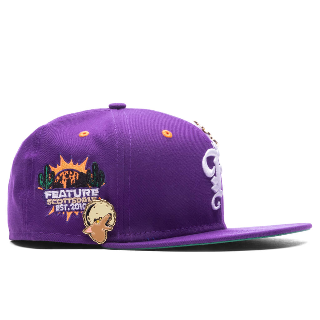 Feature x New Era Scottsdale 59FIFTY Fitted Dark Purple