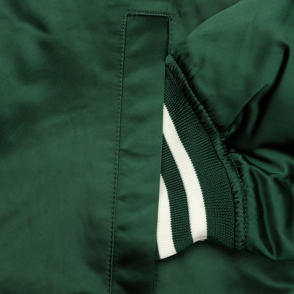 Nylon Stadium Jacket Green