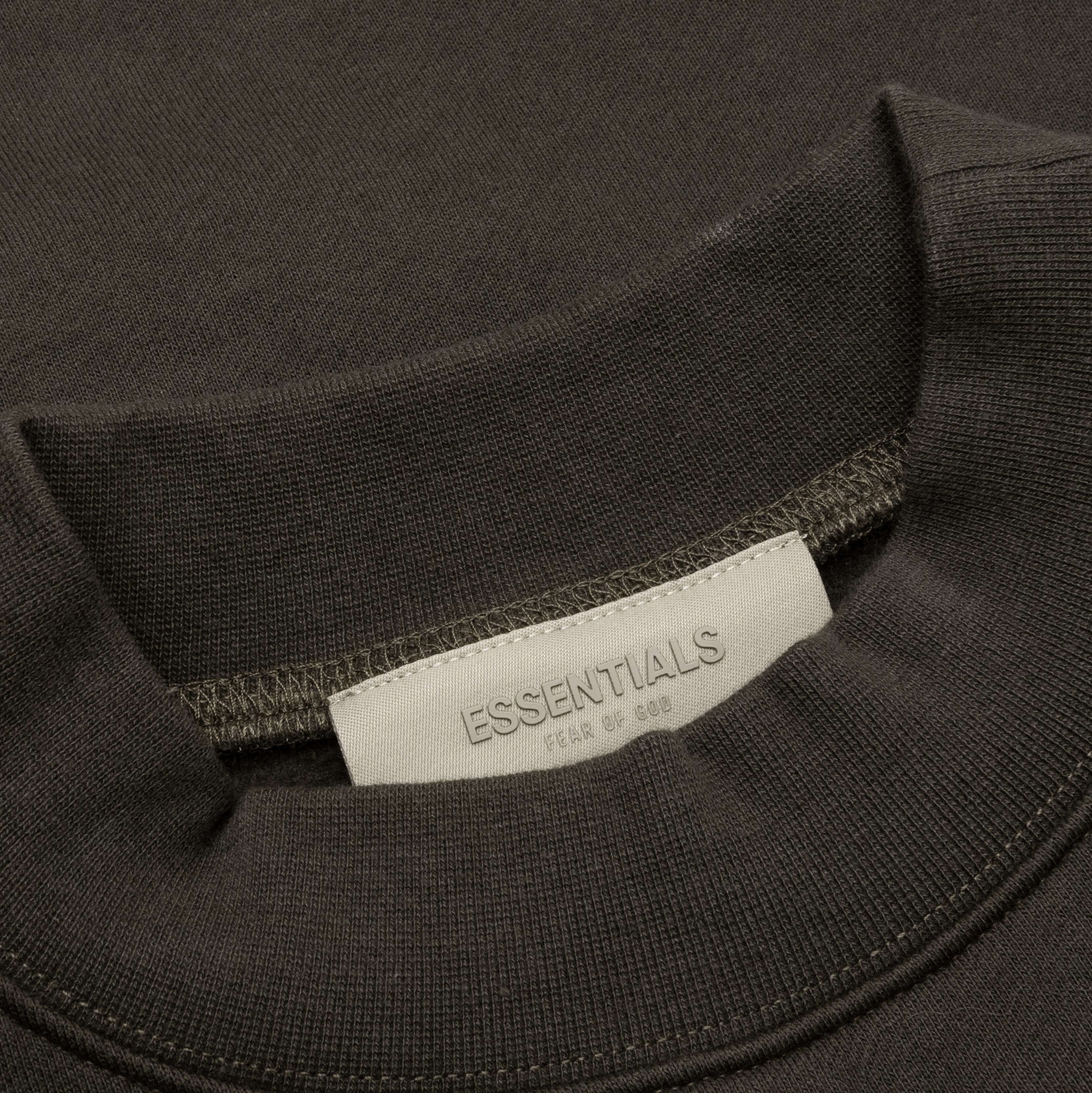 Kids Essential Crewneck Off Black