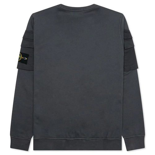 Pocket Sweatshirt Lead Grey