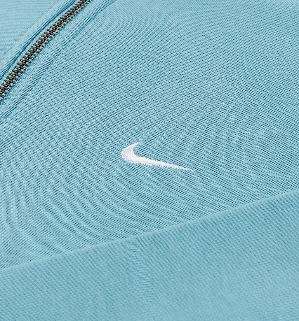 Solo Swoosh Quarter Zip Mens Jacket Blue