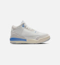Air Jordan 3 Retro Lucky Shorts Preschool Lifestyle Shoe Summit White Hydrogen Blue Legend Blue