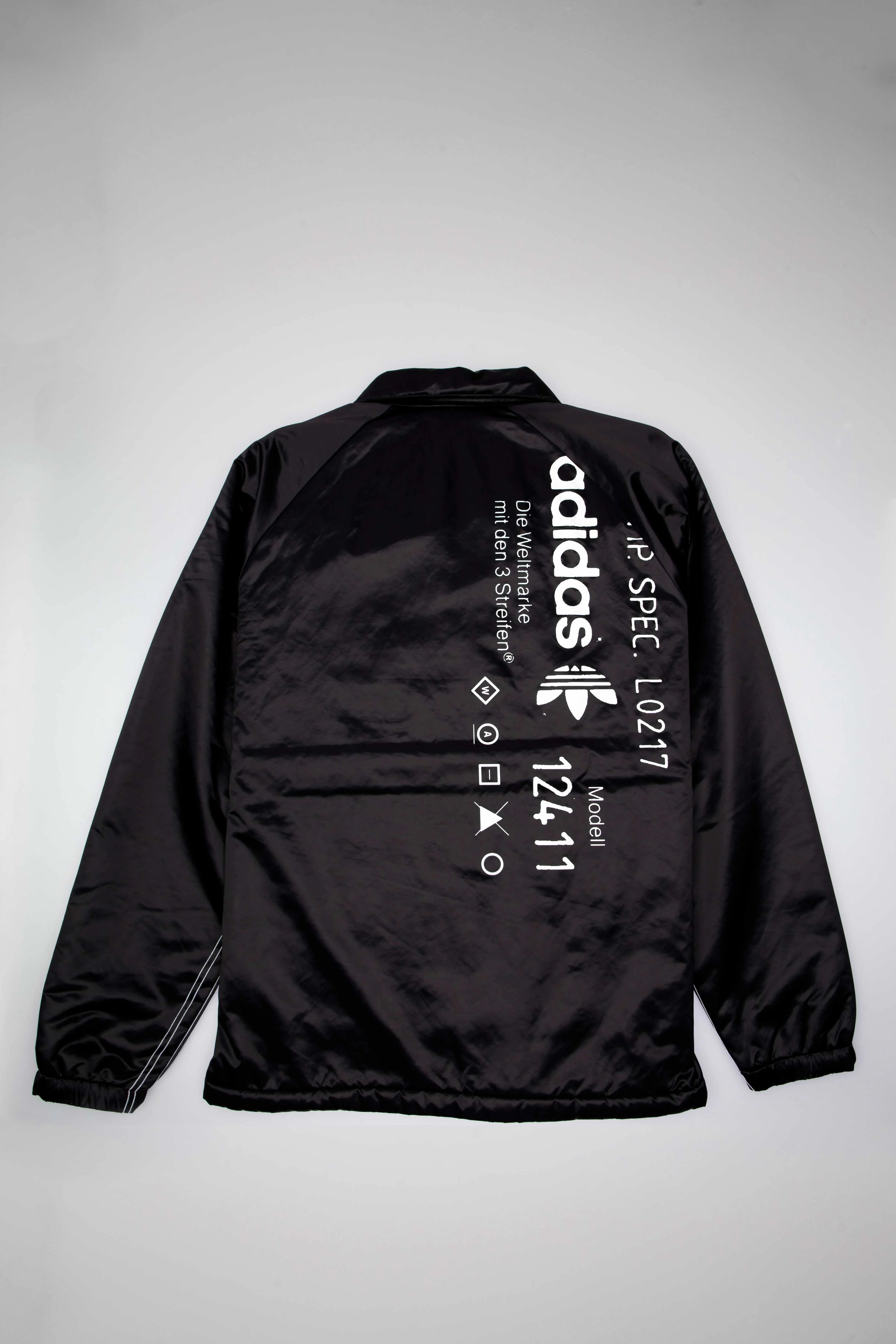 Alexander Wang X adidas Collection AW Coach Mens Jacket Black Black