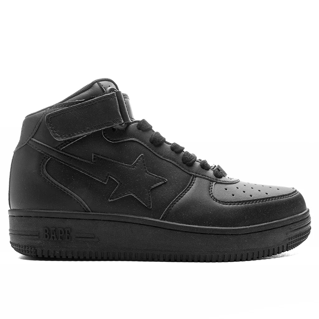 Bape Sta 1 Mid Black Black