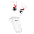 Saint Eye Socks White