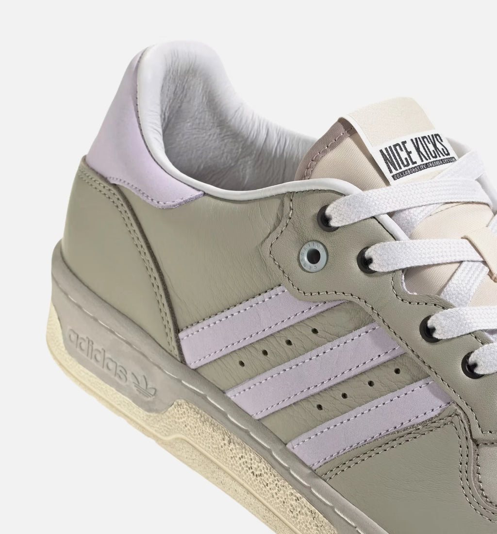 Rivalry Low Nicekicks Mens Lifestyle Shoe Cream White Dash Grey