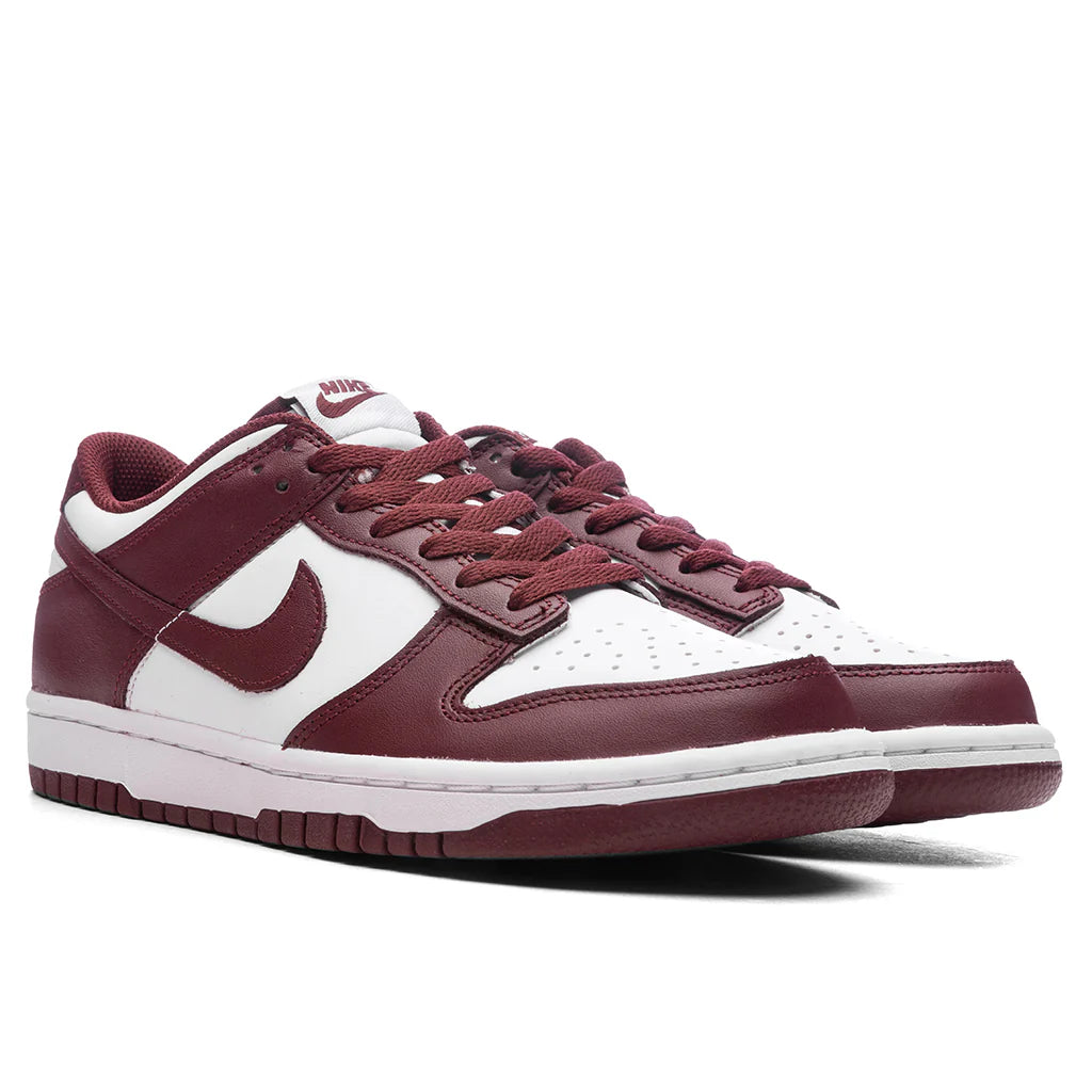 Dunk Low GS White Redwood Gym Red