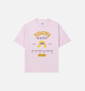 Puma x Kidsuper Academy Graphic Mens Short Sleeve Shirt Pink Yellow