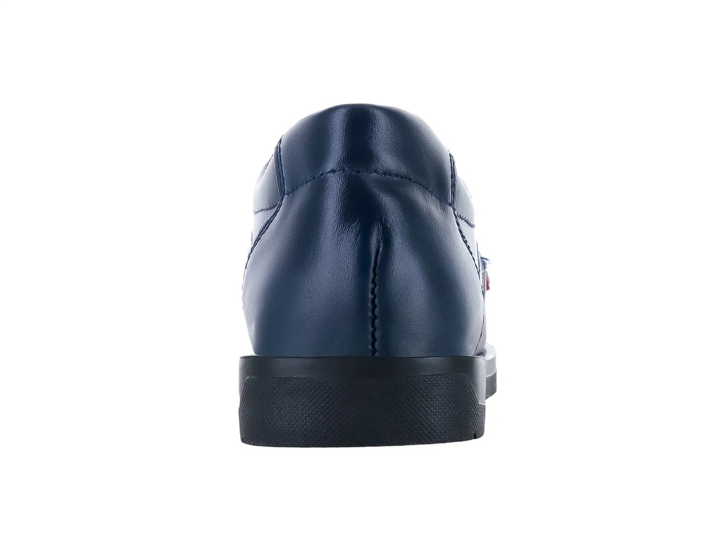Zapatos RILO Marino de Cuero Napa para Niño