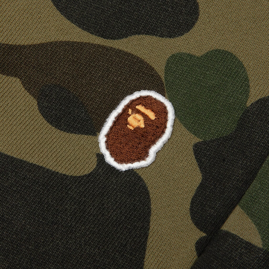 1st Camo One Point Relaxed Fit Sweat Pants Green