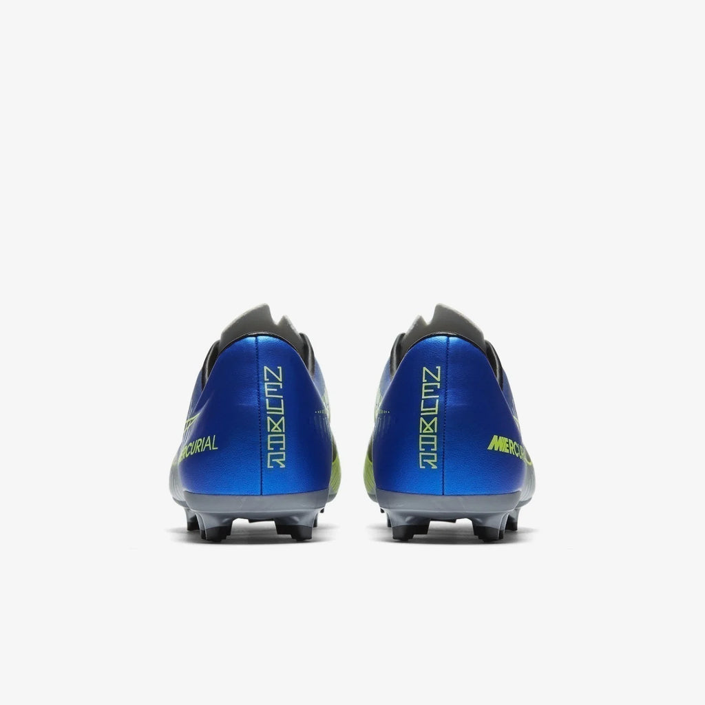 Nike JR Mercurial Victory VI FG Soccer Cleats Racer Blue Chrome Volt Black