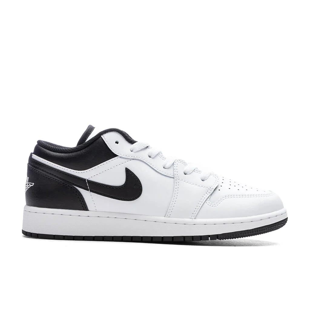 Air Jordan 1 Low GS White Black