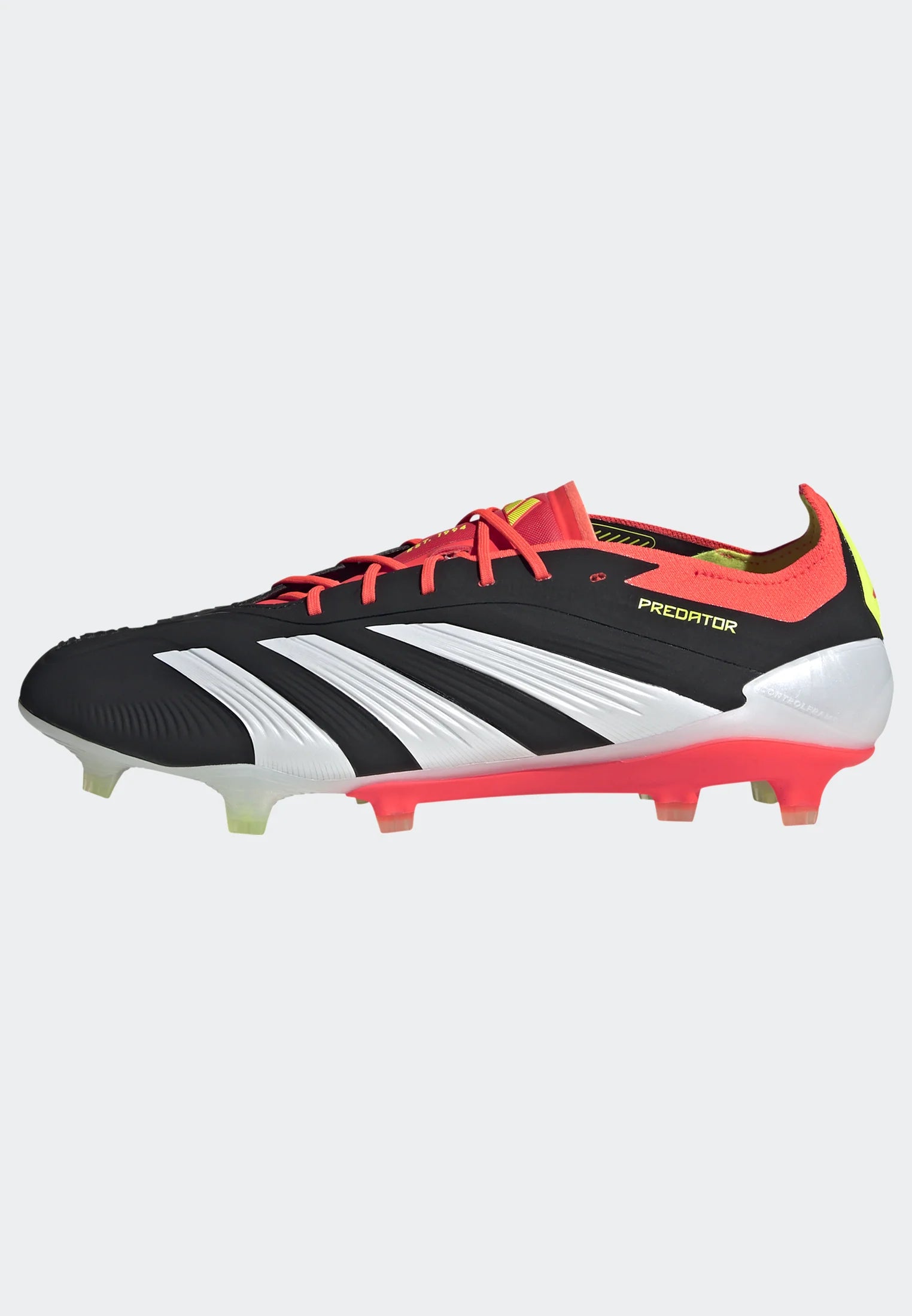 adidas Predator Elite FG Mens Firm Ground Soccer Cleats Black White Solar Red