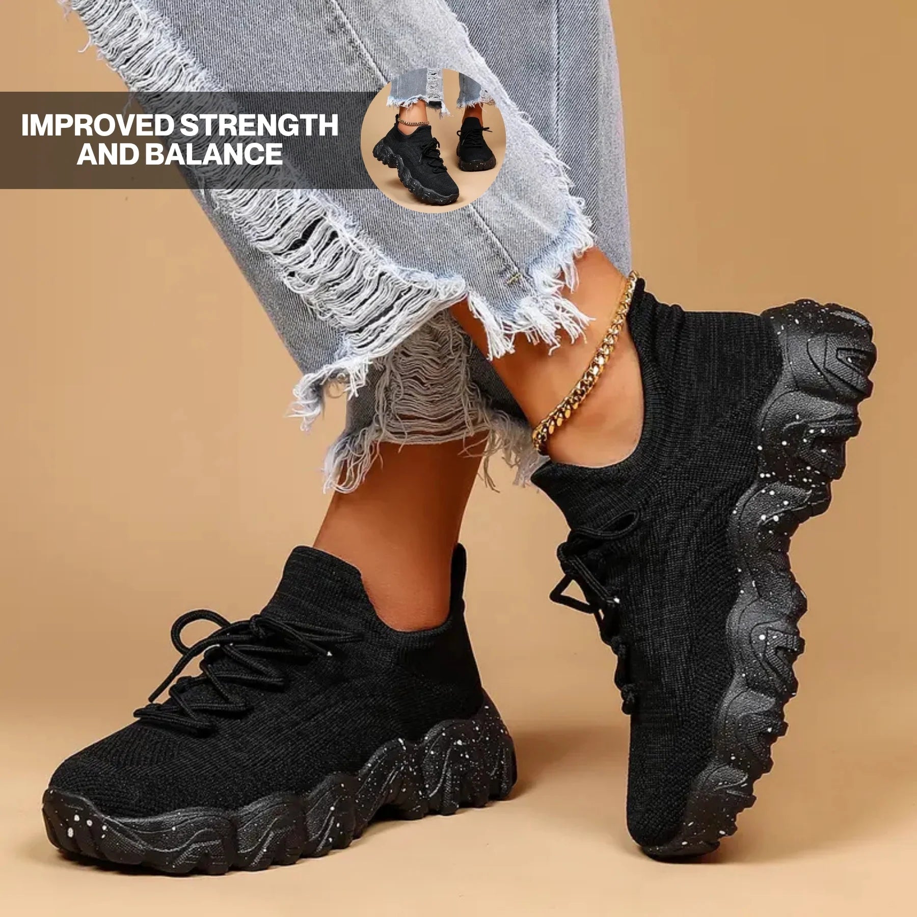 Mara Healthy and Supportive Walking Shoes