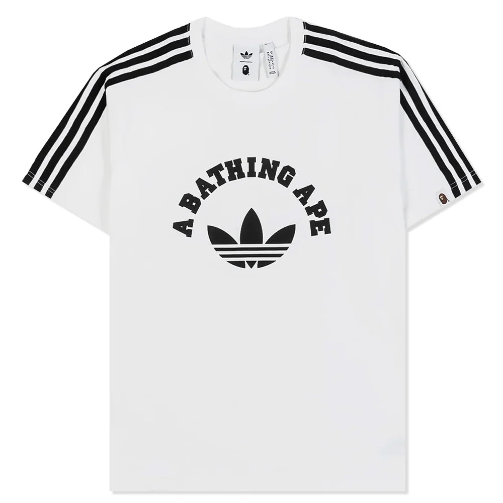 Adidas x BAPE Tee White