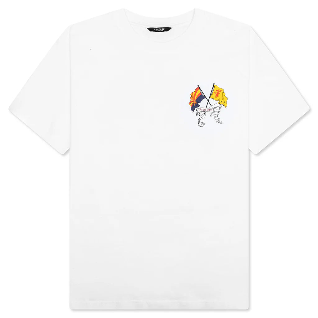 Feature x ASU Flag Tee White