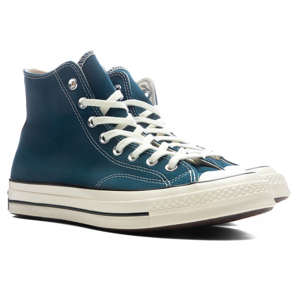 Chuck 70 Hi Murky Waters Egret Black
