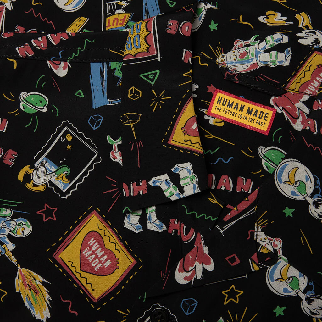 Aloha Shirt Black