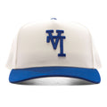 9FIFTY A Frame Snapback Upside Down Los Angeles Dodgers Chrome Royal