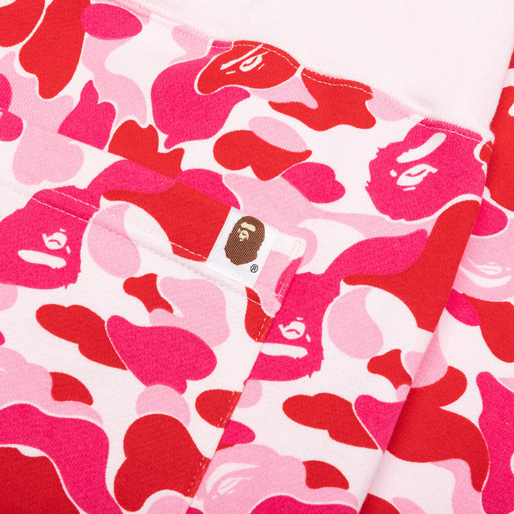 Abc Camo Sweat Pants Pink
