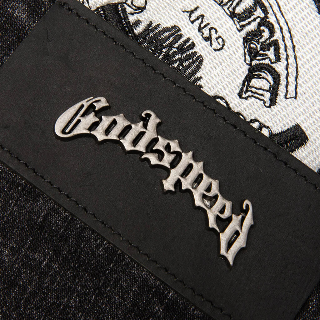 Patchwork Denim Shorts V2 Black