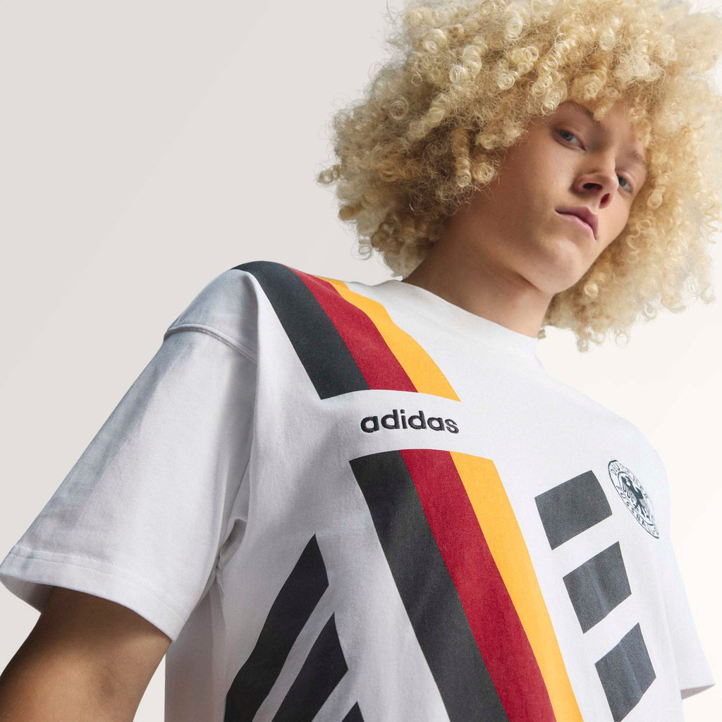 adidas Germany Mens Soccer T Shirt 1994 White