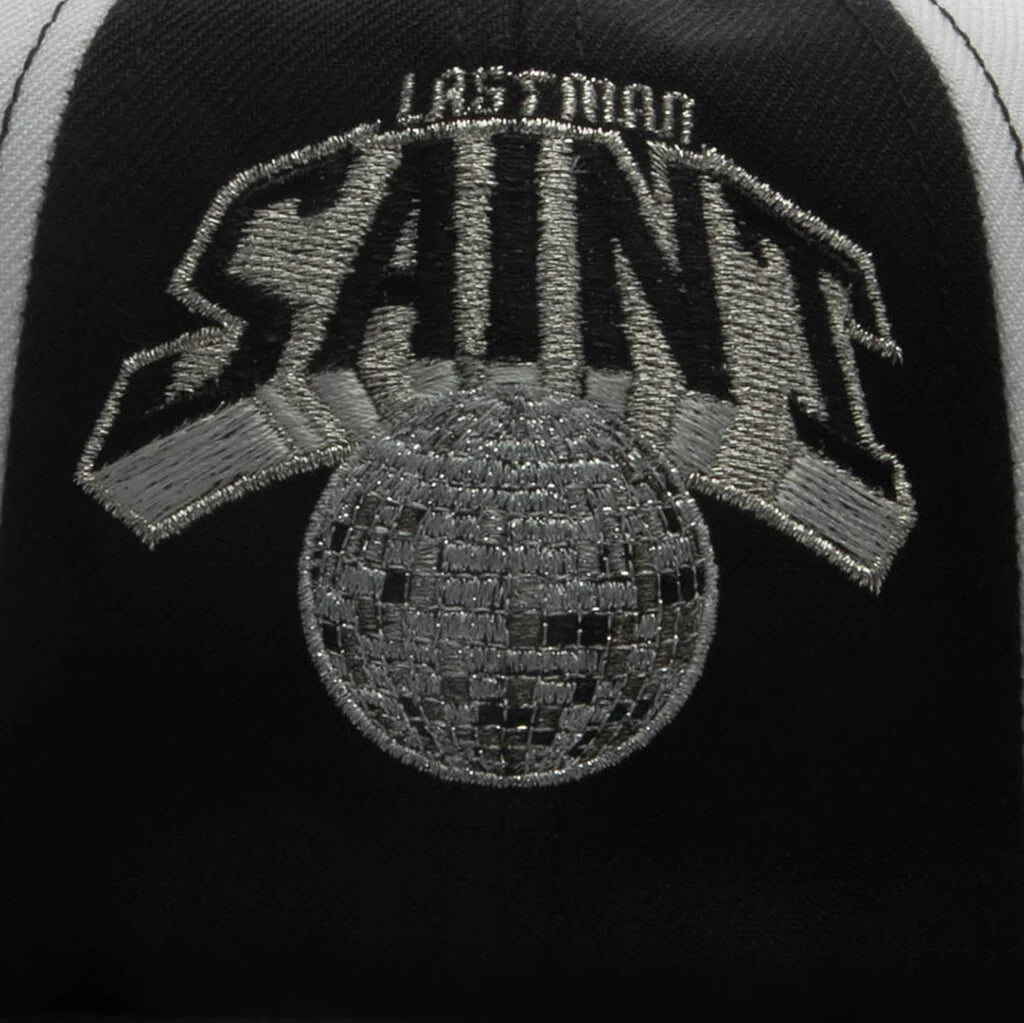 Saint M6 x Lastman Mirror Ball Cap Black