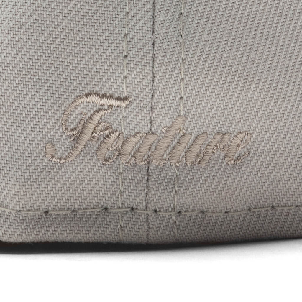 Feature x New Era F Logo Tree Of Life NBA 59FIFTY Fitted Stone