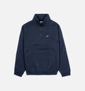 Solo Swoosh Half Zip Mens Jacket Blue