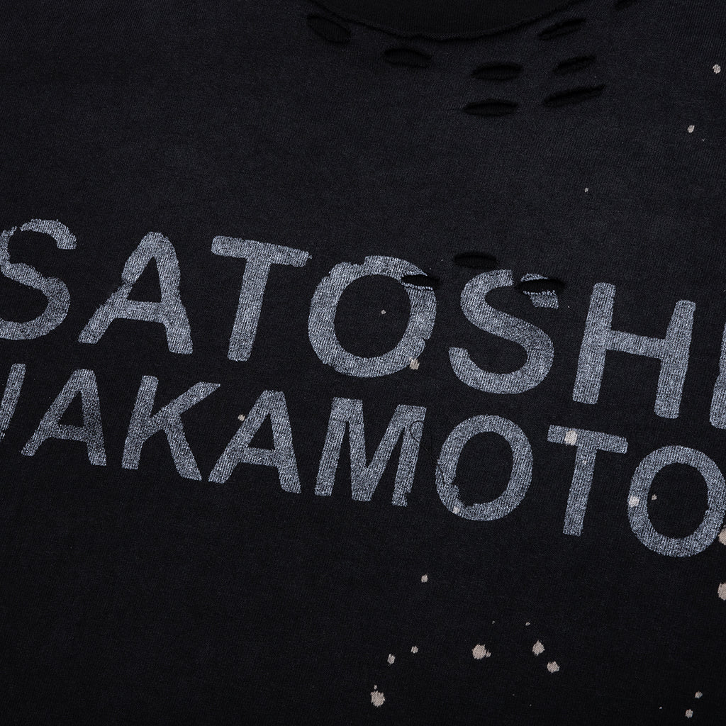 Destroyed Luke Tee Black