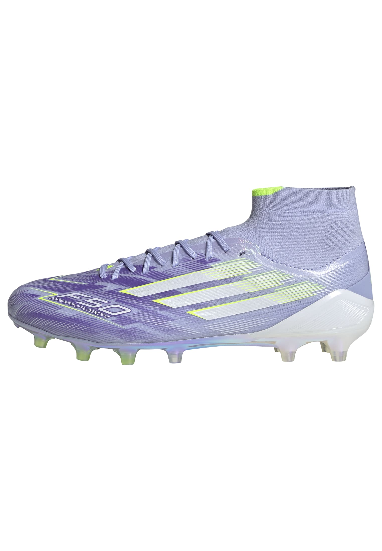 adidas F50 Sparkfusion Elite Mid Firm Ground Artificial Womens Soccer Cleats Vioton Lemon