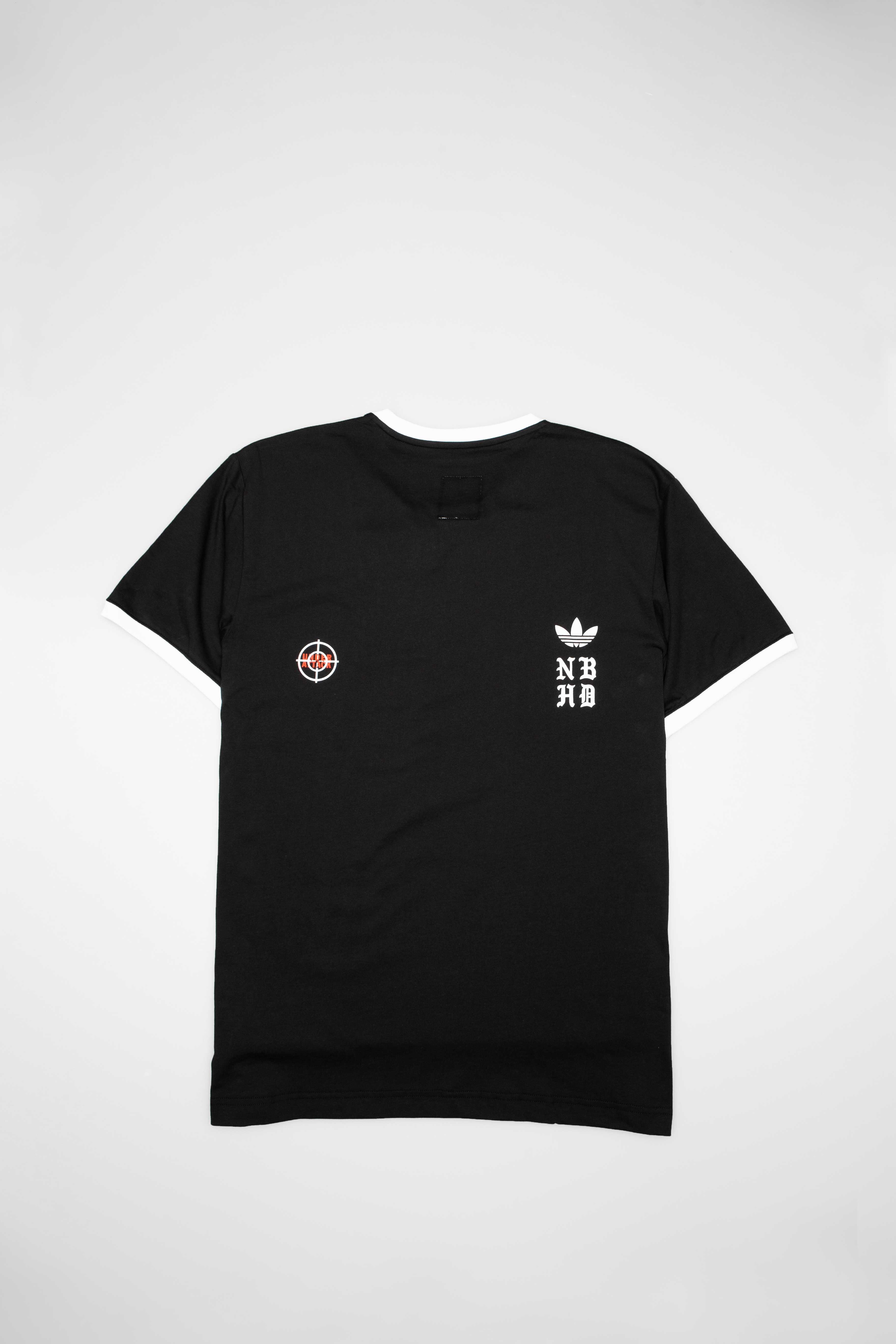 adidas X Neighborhood Collection Mens T Shirt Black White