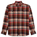 Bape Check Ape Head One Point Flannel Shirt Red