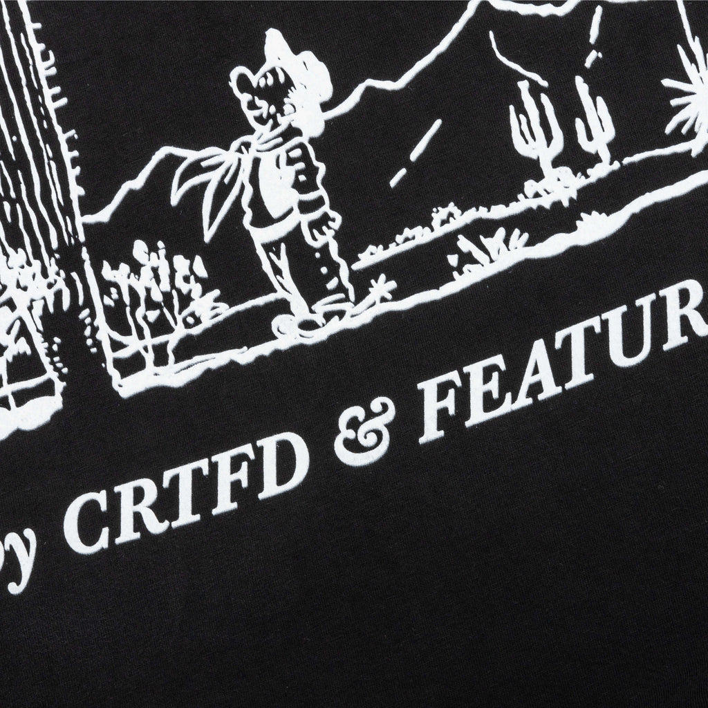 Feature x CRTFD T Shirt Black