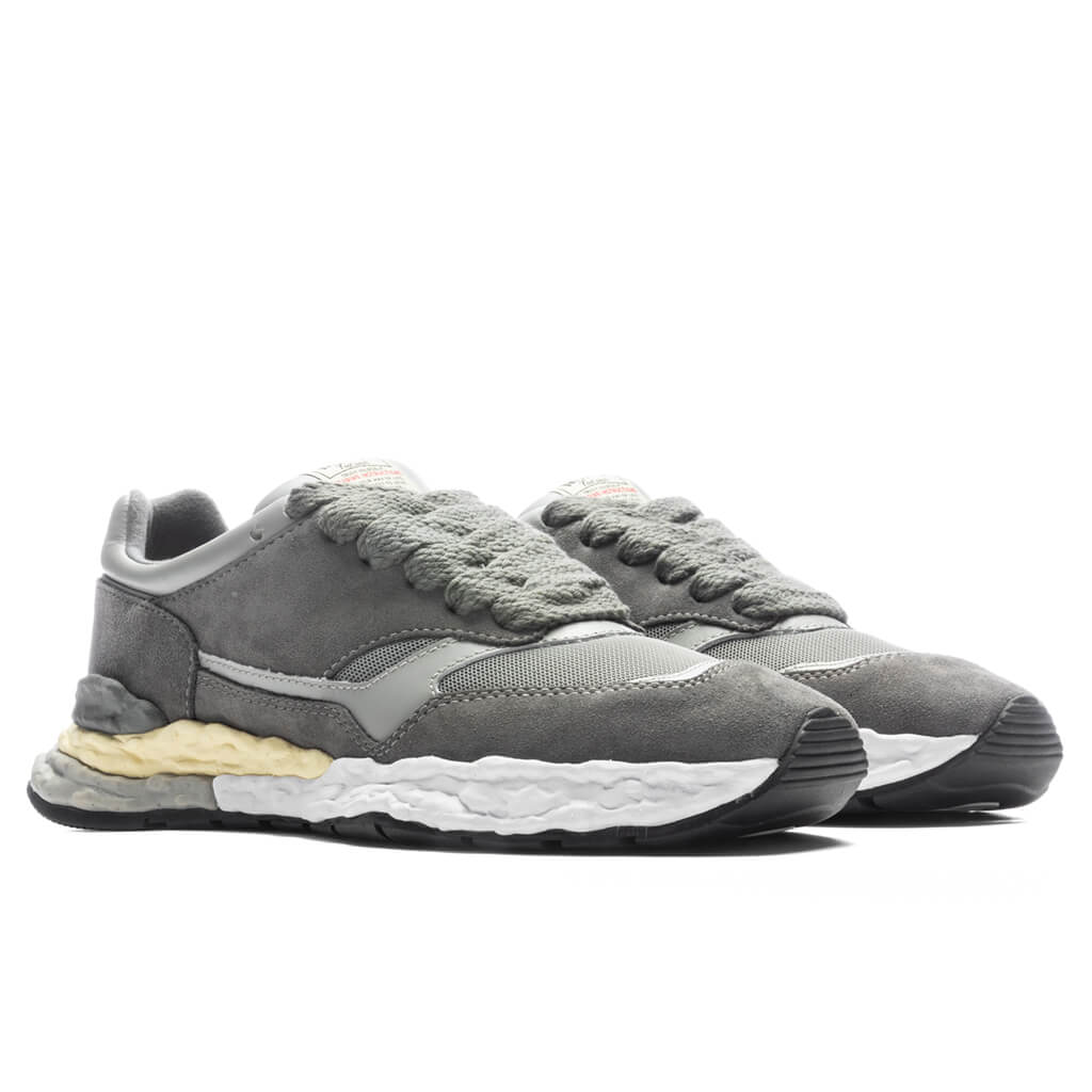 George OG Sole Mix Material Low Top Grey