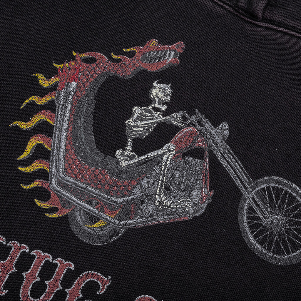 Dragon Chopper Hoodie Black