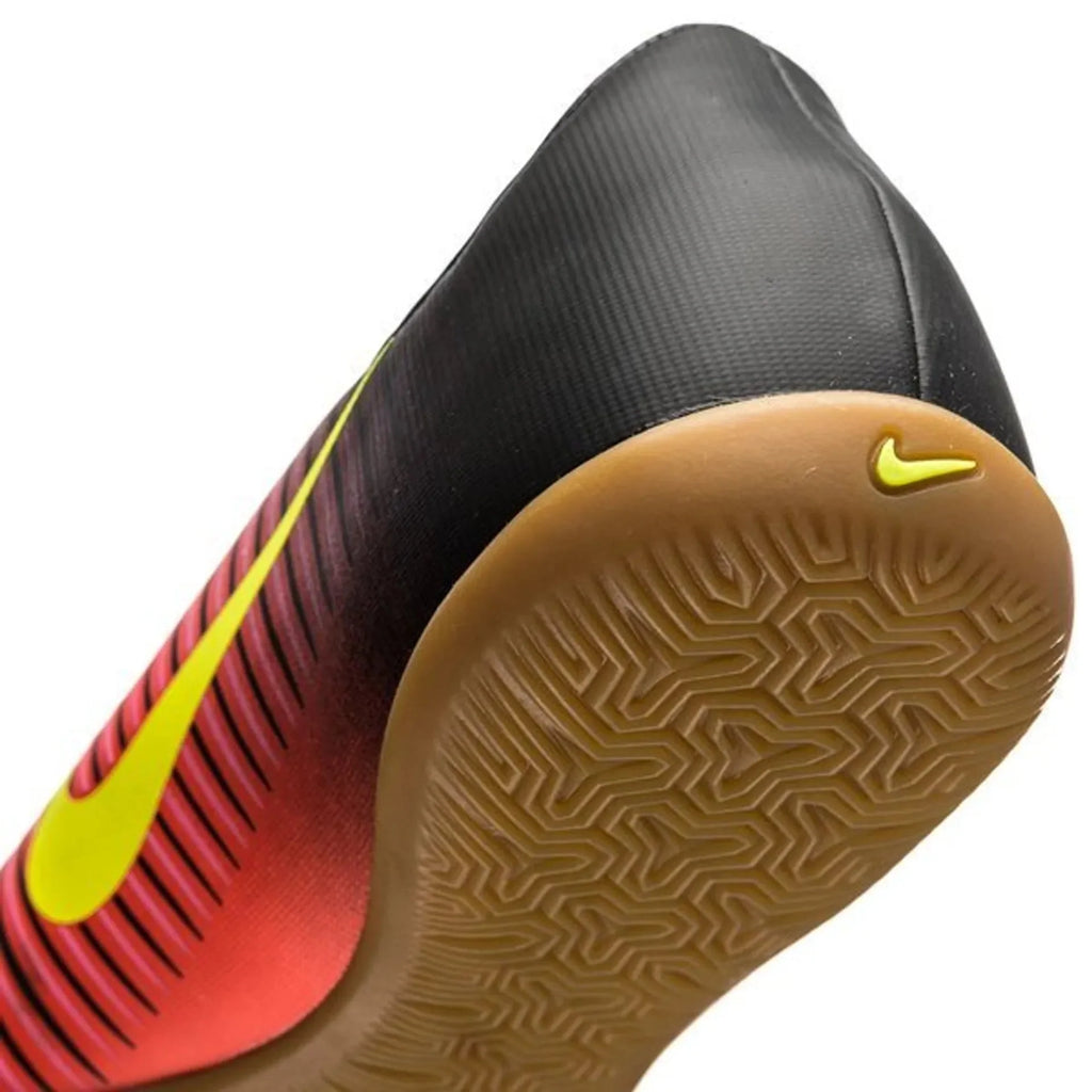 Nike Jr MercurialX Vapor XI IC Indoor Soccer Shoes Total Crimson Black Volt