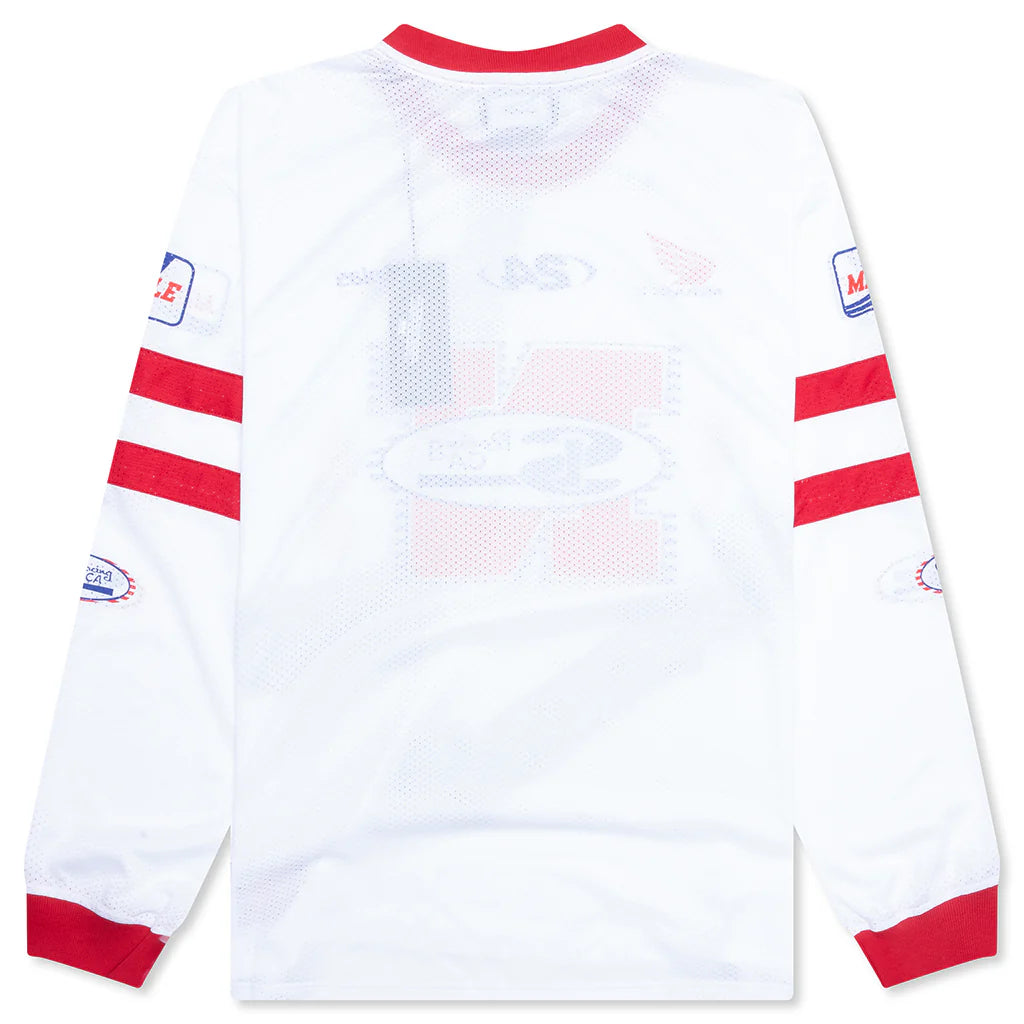 Racing Mesh Jersey White