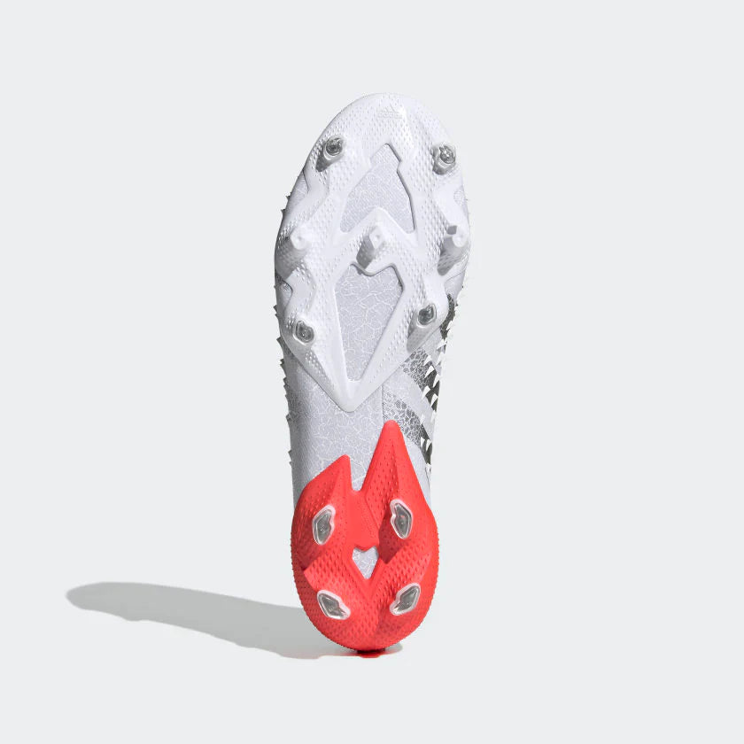 adidas Predator Freak 1 Firm Ground Soccer Shoes White