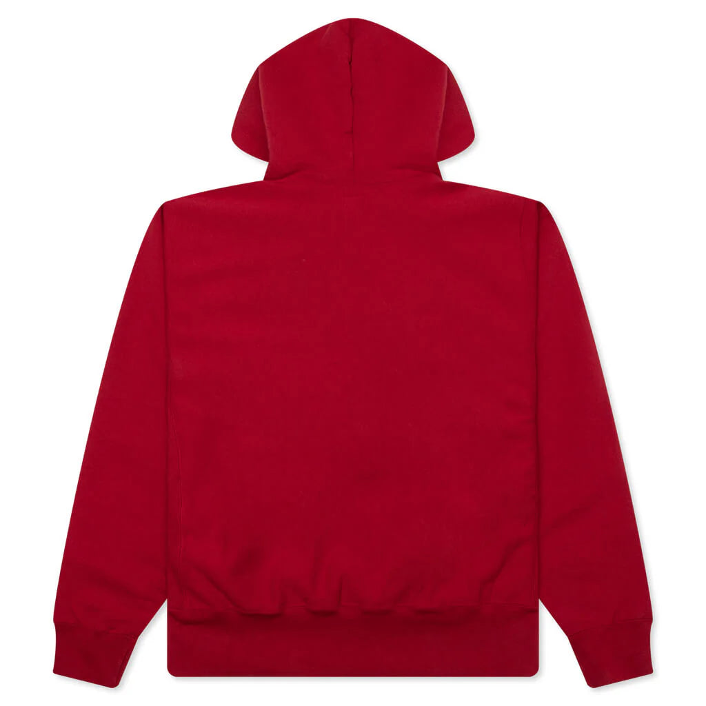 Heavy Weight Hoodie 2 Red