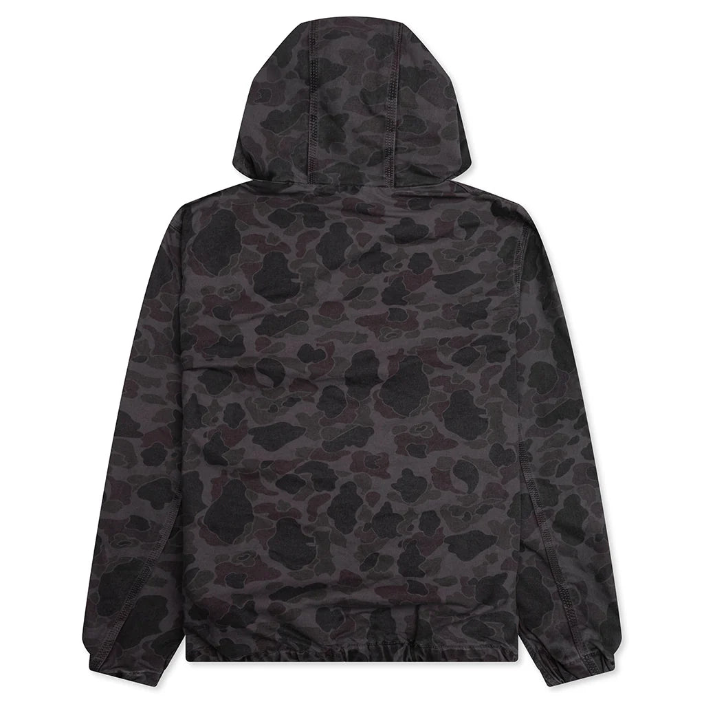 Duck Active Jacket Garment Dyed Camo Duck Green Graphite