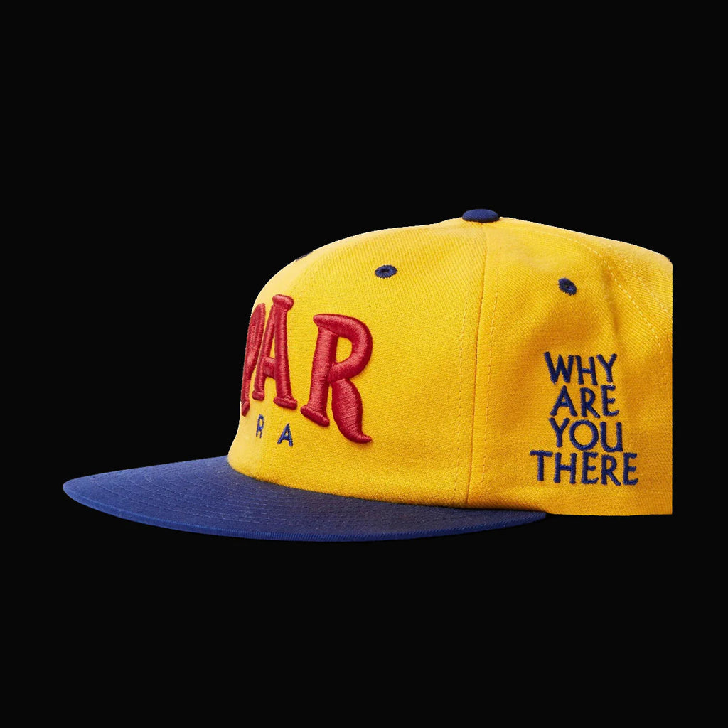 By Parra Dollar Store 6 Panel Hat Yellow Blue