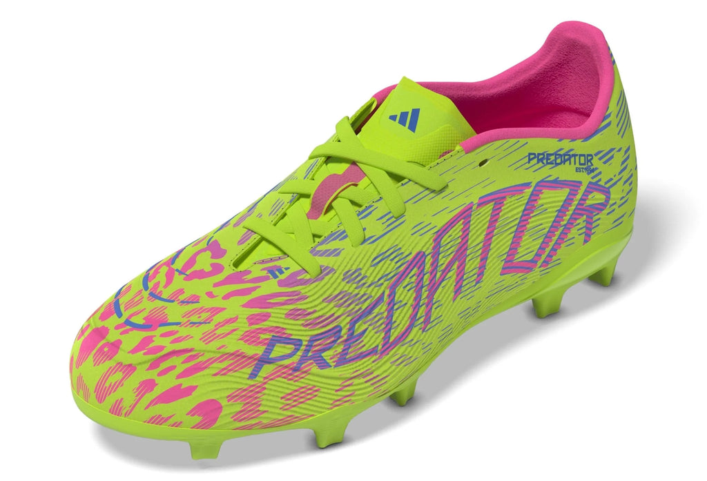 adidas Predator League Firm Multi Ground Boots Junior Lemon Blue