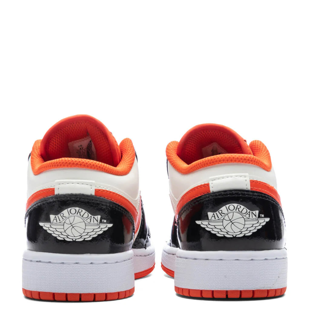 Air Jordan 1 Low SE GS Team Orange Black Sail