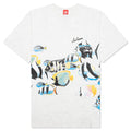 Fish Scale S S Knit Light Grey