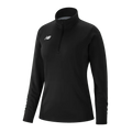 New Balance Womens Thermal Half Zip Pullover Black